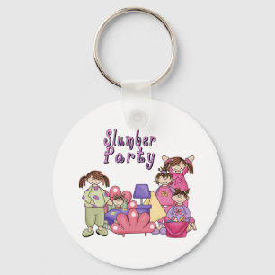 PORTE-CLÉS FILLES DE SOIRÉE PYJAMAS