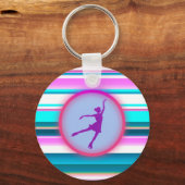 Porte-clés Filles Patinage artistique (Recto)