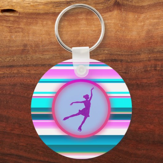 Porte-clés Filles Patinage artistique (Recto)