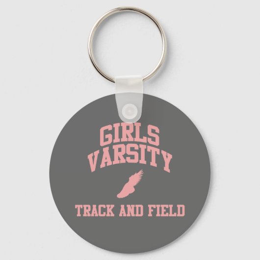 Porte-clés Filles Varsity Track et Field (Recto)