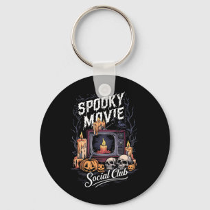 Porte-clés Film Social Club Vintage Tv Halloween Horreur Art