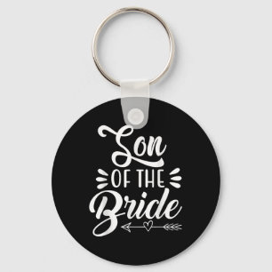 Porte-clés Fils de la mariée, fête de mariage, famille, fête