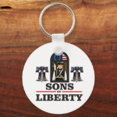 Porte-clés fils de liberté art (Recto)