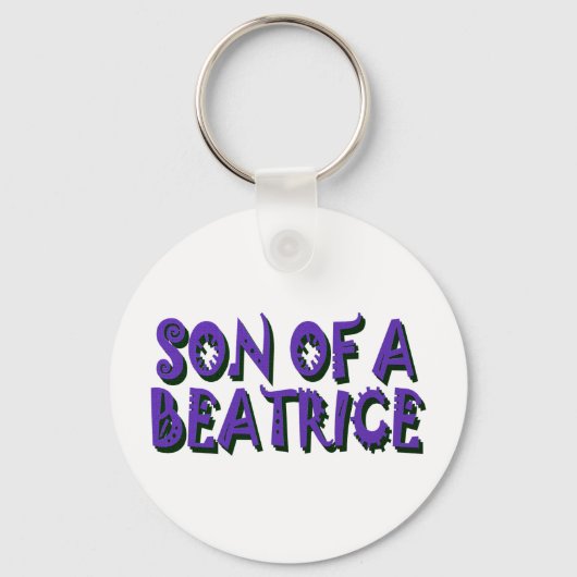 Porte-clés Fils d'une Béatrice (Recto)