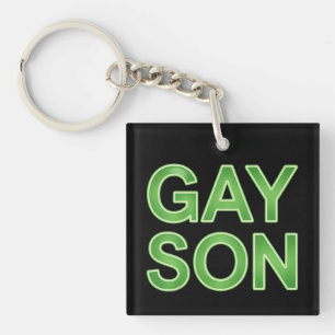 Porte-clés Fils gay drôle Fierté LGBTQ