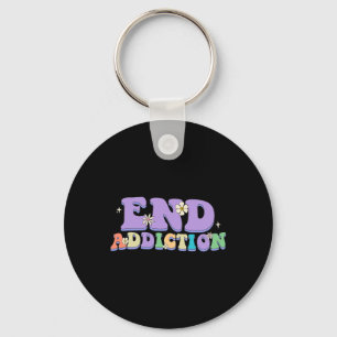 Porte-clés Fin Addiction Super Happy Style Overdose