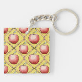 Porte-clés Fin d'année Appréciation de l'enseignant pomme Doo (Dos)