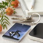 Porte-clés Fin de la piste avec Voie Lactée (Devant droit)