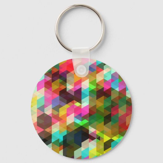 Porte-clés Fine Cool Abstraite Cute Girly Retro Mode (Recto)