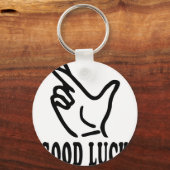 Porte-clés finger good luck icon (Recto)