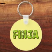 Porte-clés Finja Name Kiwi Design (Recto)