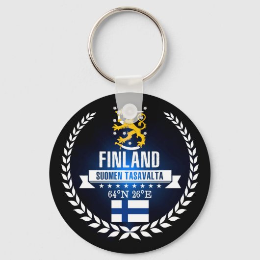 Porte-clés Finlande (Recto)