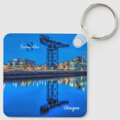 Porte-clés Finnieston Crane, Glasgow, Scotland Keyring (Dos)