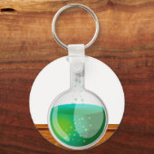 Porte-clés Fiole de laboratoire (Recto)