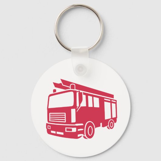 Porte-clés Fire camion (Recto)