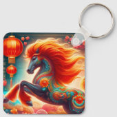 Porte-clés Fire Horse (Dos)