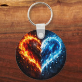 Porte-clés Fire & Ice  (Recto)
