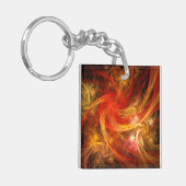 Porte-clés Firestorm Art Abstrait (Devant gauche)