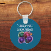 Porte-clés Fireworks New Year's Eve Party  (Recto)