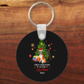 Porte-clés First Christmas In Our New Home Xmas For Bernard T (Recto)