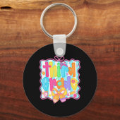 Porte-clés First Day Of Third Grade Floral Bundle For Teacher (Recto)