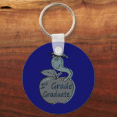 Porte-clés first.grade.graduate.apple (Recto)