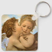 Porte-clés First Kiss (détail d'ange) par Bouguereau (Dos)