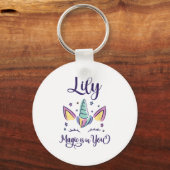 Porte-clés First Name Lily D Lily  (Recto)