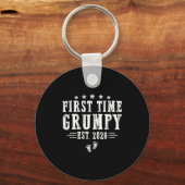 Porte-clés First Time Mpy Est.2026 Father's Day Promoted To P (Recto)