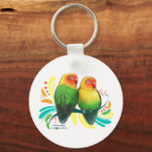 Porte-clés Fischer Lovebirds (Recto)