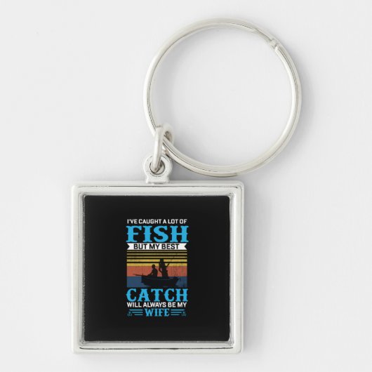 Porte-clés Fisher Est Beaucoup De Poisson (Devant)