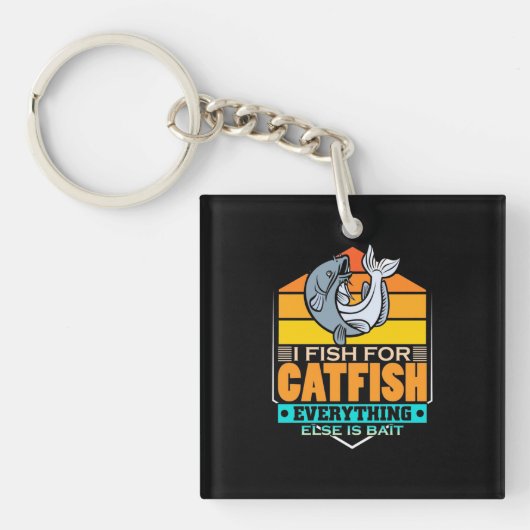 Porte-clés Fisher I Poisson pour poisson de poisson (Devant)