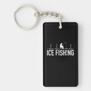 Porte-clés Fisher Ice Fishing Hearbeat