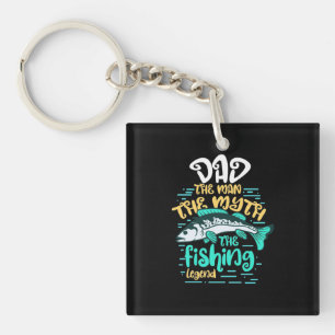 Porte-clés Fisher Papa La Légende De La Pêche