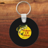 Porte-clés Fishers Of Men Christian Matthew 4-19 Bible Fishin (Recto)