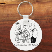 Porte-clés Fishmonger Offre Vicar Holy Mackerel. Drôle (Recto)