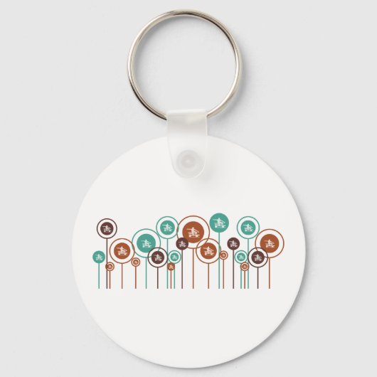 Porte-clés Fissures (Recto)