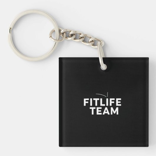 Porte-clés FITLIFETEAM  Motivation Tee (Devant)