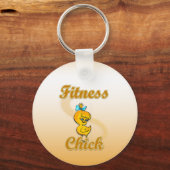 Porte-clés Fitness Chick (Recto)
