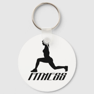 Porte-clés Fitness girl
