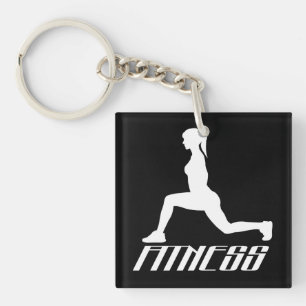 Porte-clés Fitness girl