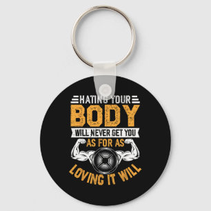 Porte-clés Fitness Motivationnelle Physique Exercice Gym Quot