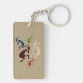 Porte-clés Five Kokopelli (Dos)