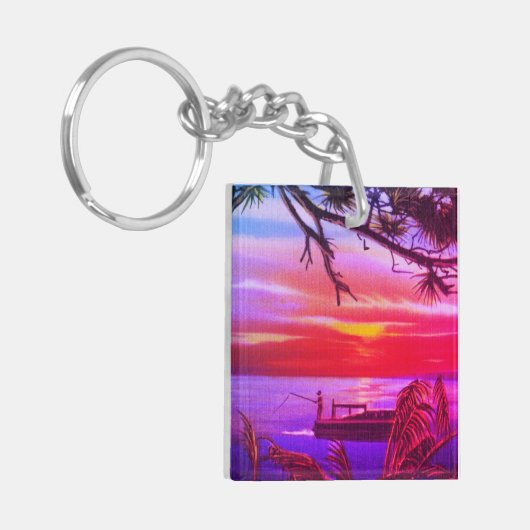 Porte-clés FL Beach Sunset - Gulf of Mexico (Devant gauche)