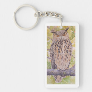 Porte-clés Flaco le Grand-duc eurasien