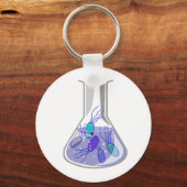 Porte-clés Flacon de culture (Recto)