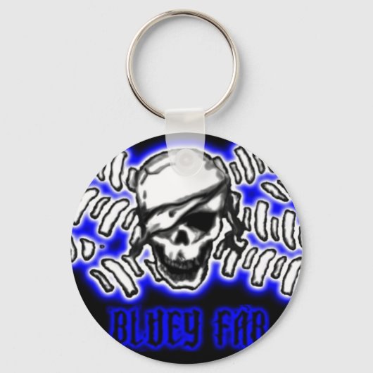 Porte-clés flag5pirate3art2, BLUEYFAB SMALL (Recto)