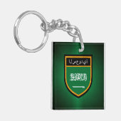 Porte-clés Flag d'Arabie saoudite (Devant gauche)