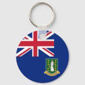 Porte-clés Flag des îles Vierges britanniques (Verso)