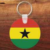 Porte-clés Flag du Ghana (Recto)